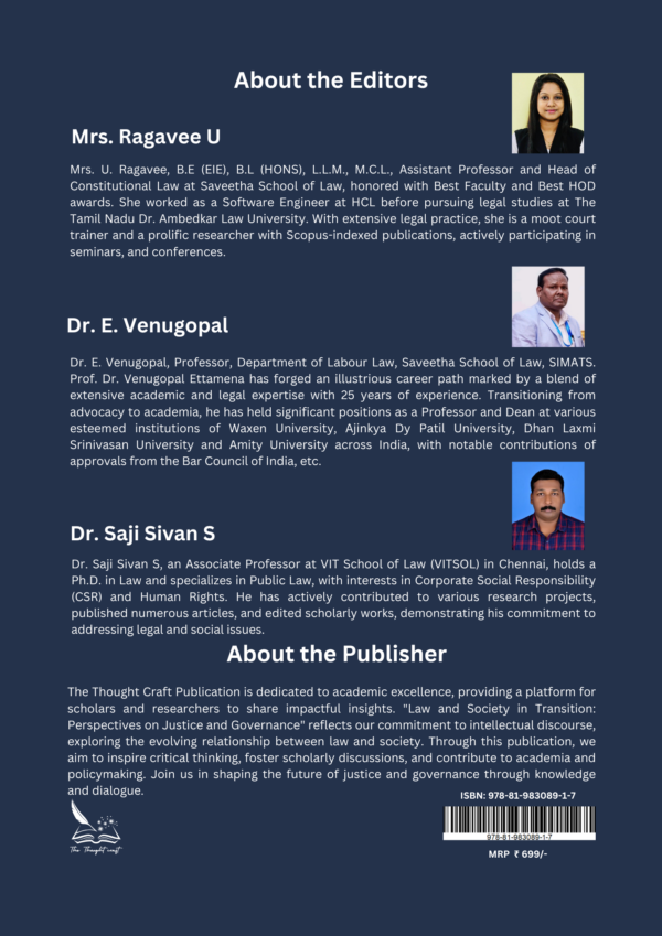 Law and Society in Transition: Perspectives on Justice and Governance - Image 2